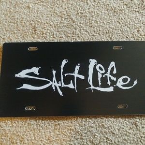 Salt Life license plate